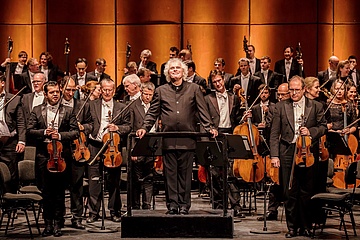 London Symphony Orchestra podczas koncertu w Teatrze Wielkim - Operze Narodowej, fot. Krzysztof Bieliński