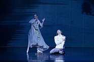 Irina Wasilewska i Sergey Popov w „Annie Kareninie” Alexeia Ratmansky'ego, fot. Ewa Krasucka