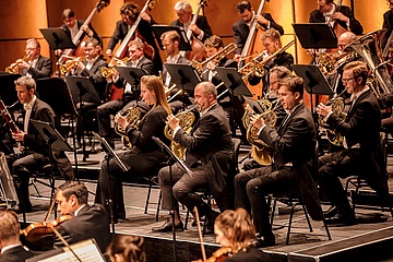 London Symphony Orchestra podczas koncertu w Teatrze Wielkim - Operze Narodowej, fot. Krzysztof Bieliński