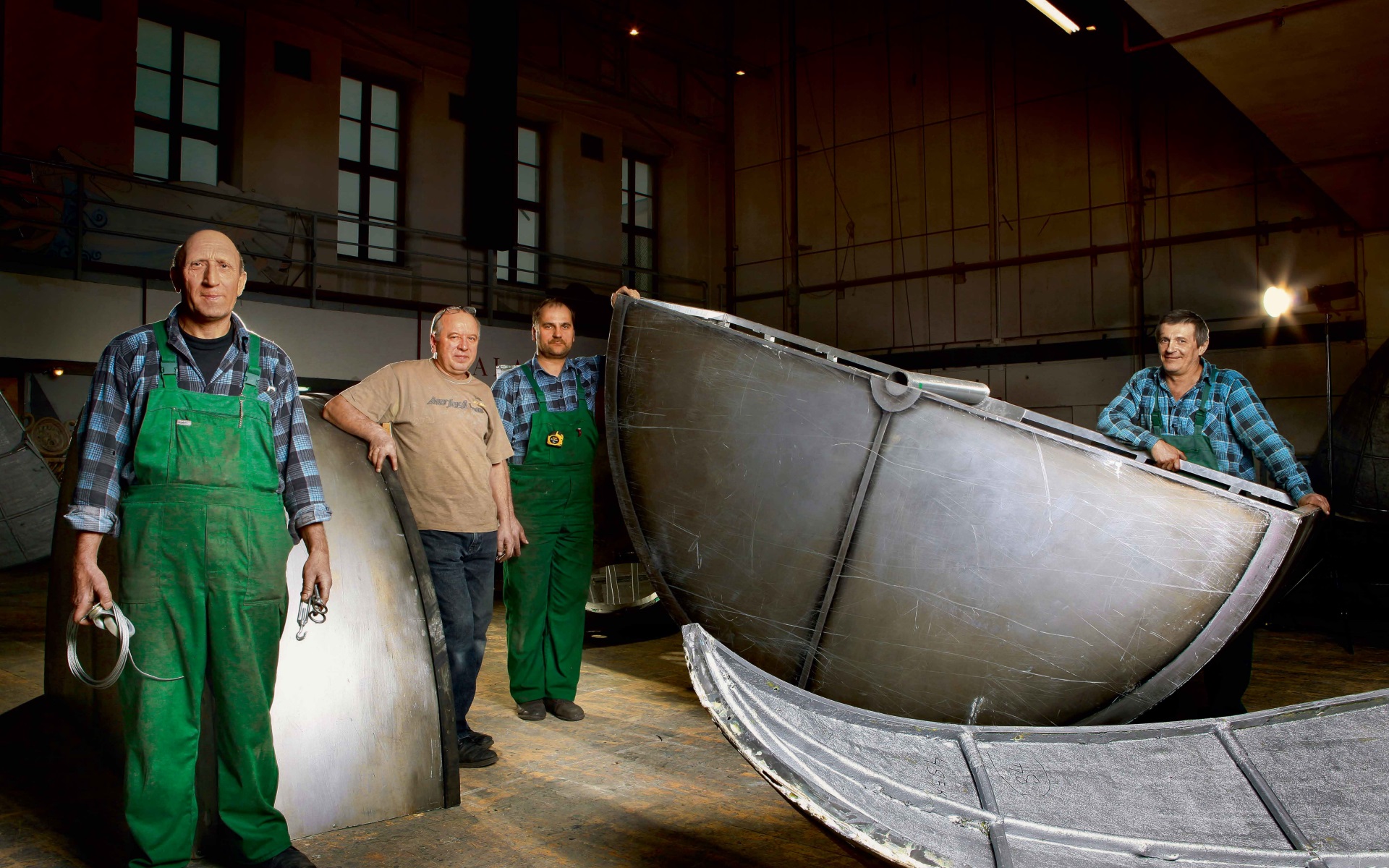 Metalworkers, photo by Anna Fedisz